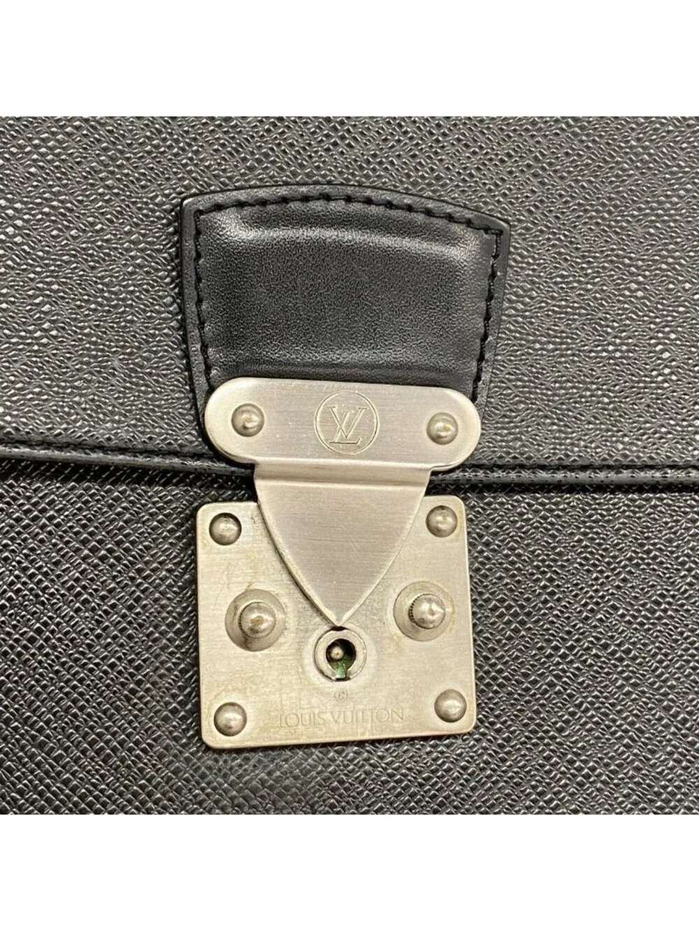 Louis Vuitton Business Bag Taiga Moscova Ardoise